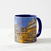 Mug Le Colisée à Rome la nuit (Devant droit)