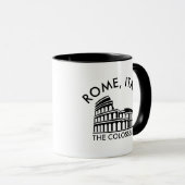 Mug Le Colisée, Rome, Italie (Devant droit)