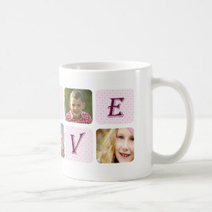 Mug Le collage toujours fait sur commande de photo de