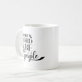 Mug Le collègue cite le dur labeur et soit Nice aux (Devant gauche)