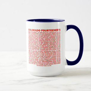 Mug Le Colorado Fourteener