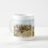 Mug Le combat de Custer par Charles Marion Russell (Devant gauche)