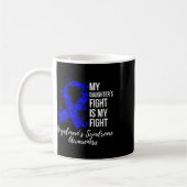 Mug Le combat de ma fille est mon combat Syndrome d'An (Gauche)
