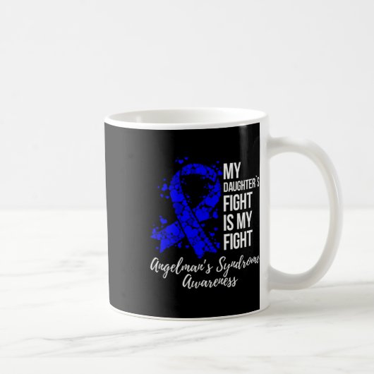 Mug Le combat de ma fille est mon combat Syndrome d'An (Droite)