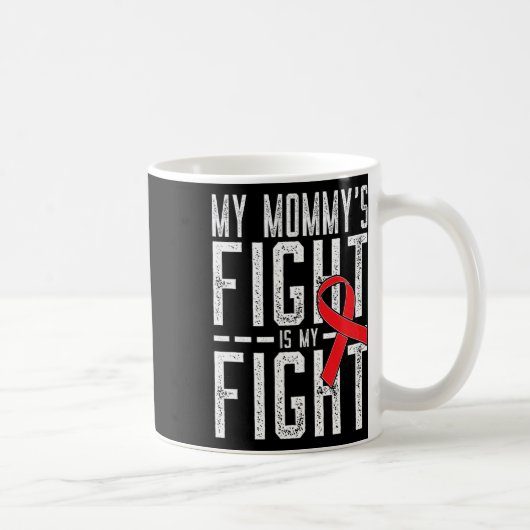 Mug Le combat de ma maman est mon combat Sensibilisati (Droite)