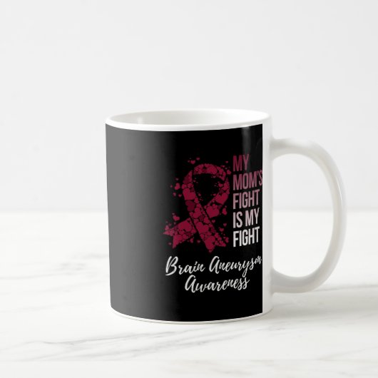 Mug Le combat de ma mère est mon combat Cerveau Aneury (Droite)