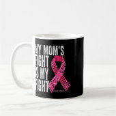 Mug Le combat de maman est mon combat Ruban de sensibi (Gauche)