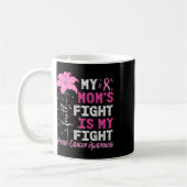 Mug Le combat de maman est mon combat Sensibilisation (Gauche)