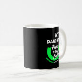 Mug Le Combat de Mes Filles Est Mon Combat Contre le L (Devant droit)