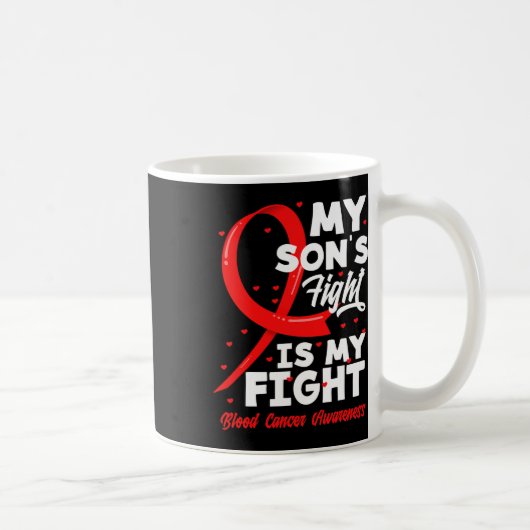 Mug Le combat de mon fils est mon combat Sensibilisati (Droite)