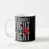 Mug Le combat de mon grand-père est mon combat Sensibi (Gauche)