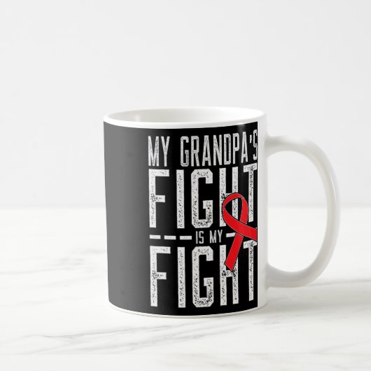 Mug Le combat de mon grand-père est mon combat Sensibi (Droite)