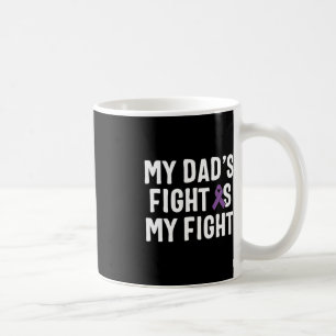Mug Le combat de mon père est ma lutte contre le cance