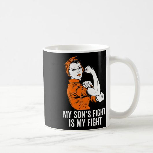 Mug Le combat du fils est mon combat Mois de sensibili (Droite)