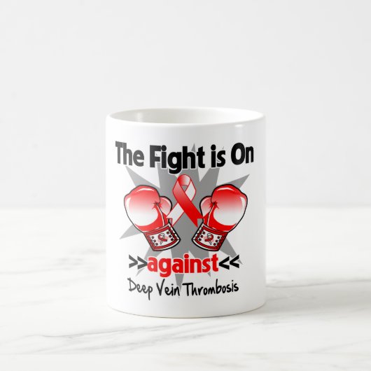 Mug Le combat est dessus contre la thrombose profonde (Centre)