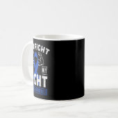 Mug Le combat est mon combat Alopecia sensibilisation  (Devant gauche)