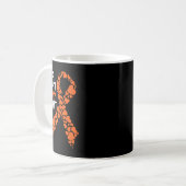 Mug Le combat est mon combat de sensibilisation Leucém (Devant gauche)