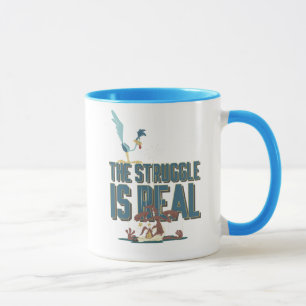 Mug Le combat est réel ROAD RUNNER™ & Wile E. Coyote