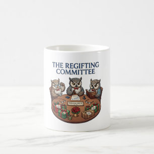 Mug Le Comité de Regifting Humour de Fêtes Amusant 