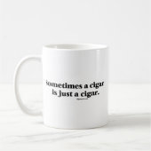 Mug Le commentaire célèbre de Freud au sujet des (Gauche)