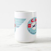 Mug Le Commonwealth britannique vintage Pacific (Centre)