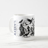 Mug Le compagnon silencieux de Raven (Devant gauche)
