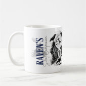 Mug Le compagnon silencieux de Raven (Gauche)