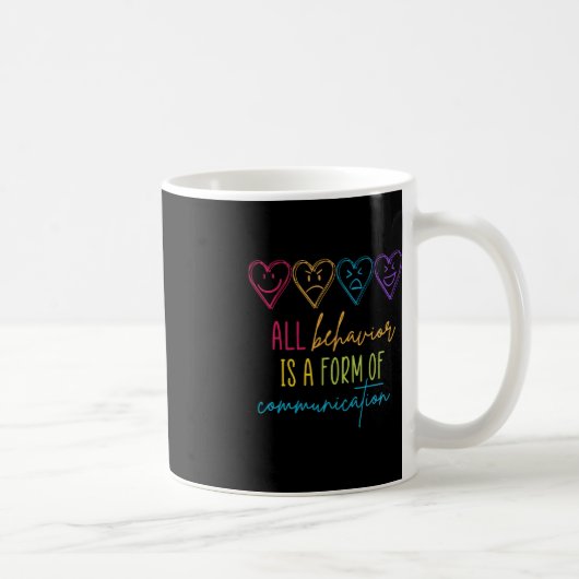 Mug Le Comportement De sensibilisation sur l'autisme E (Droite)