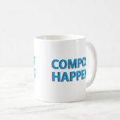 Mug Le compostage arrive composteur (Devant droit)