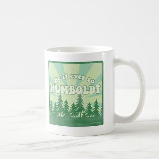 Mug Le comté de Humboldt drôle (Droite)