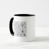 Mug Le comté du Leinster avec la ville de Dublin (Devant gauche)