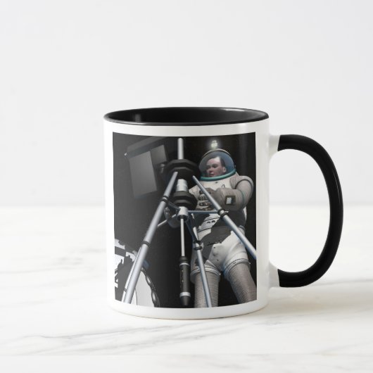 Mug Le concept artistique de l'exploration spatiale fu (Droite)
