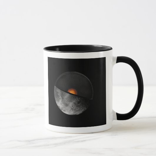 Mug Le concept de l'artiste montrant un noyau interne (Droite)