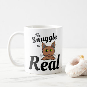 Mug Le Conflit est le vrai Cute Amoureux des chats Cof
