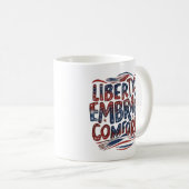 Mug Le confort d'acceptation de Liberty (Devant droit)