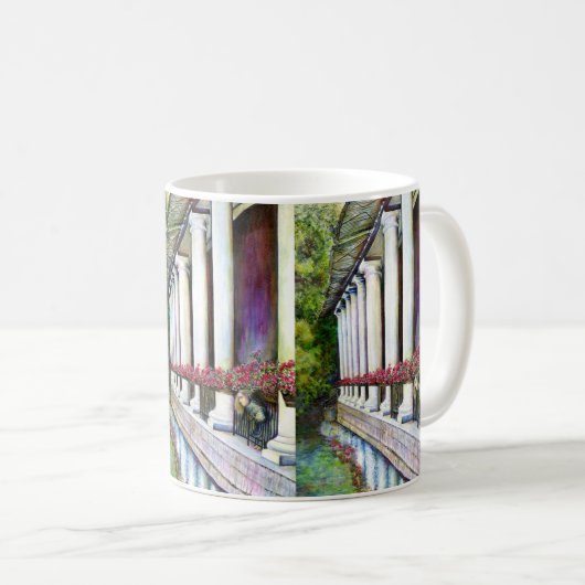 Mug Le confort est l'ennemi du progrès (Devant droit)