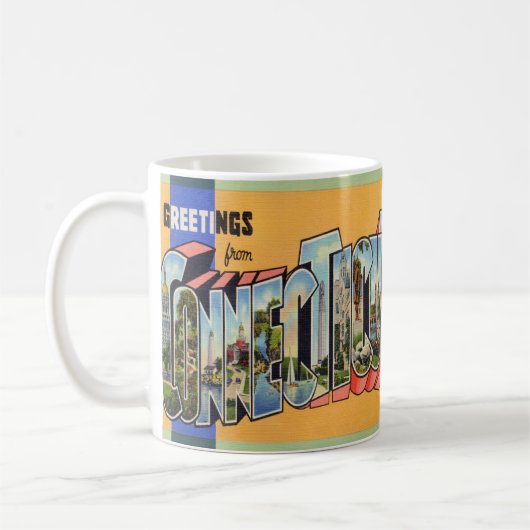 Mug Le Connecticut vintage (Gauche)