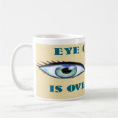 Mug Le Contact Oeil Est Surévalué (Gauche)