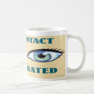 Mug Le Contact Oeil Est Surévalué