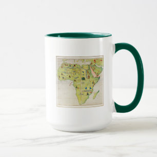 Mug Le continent de l'Afrique