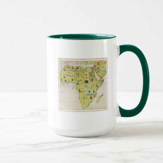Mug Le continent de l'Afrique (Droite)