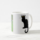 Mug Le Conversation Noir dans le jardin de Klimt (Devant droit)