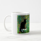 Mug Le Conversation Noir dans le jardin de Klimt (Gauche)