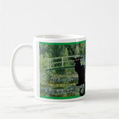 Mug Le Conversation Noir dans le pont japonais (Gauche)