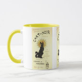Mug Le Conversation Noir Le Chat Noir (Gauche)