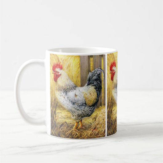 Mug Le coq de la grange (Gauche)