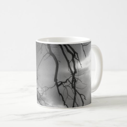 Mug Le Corbeau - Jamais plus Arbre des faisceaux de so (Devant droit)