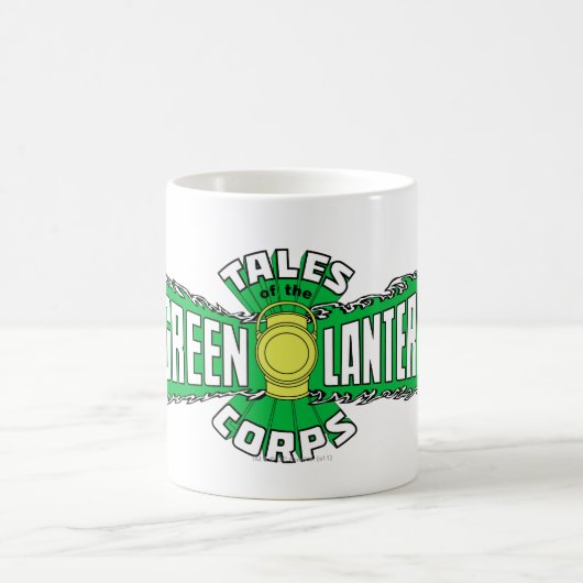 Mug Le Corps des Lanternes Vertes - Logo Vert (Centre)