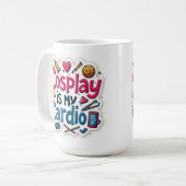 Mug Le Cosplay Est Mon Cardio (Devant gauche)