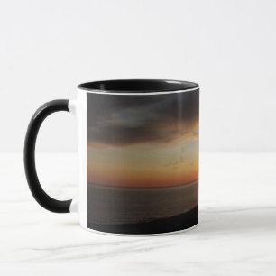 Mug Le coucher du soleil du lac Michigan